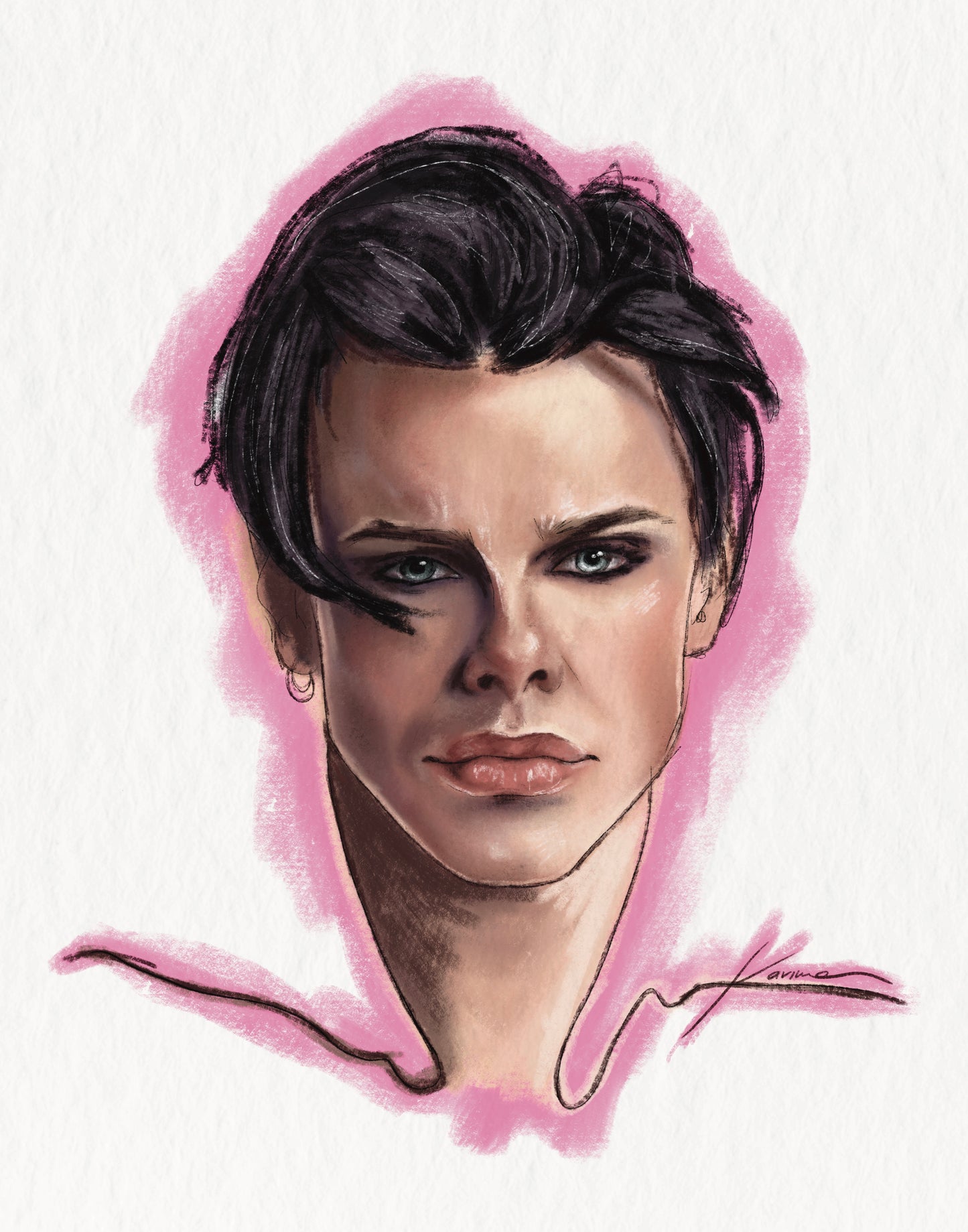 Yungblud - Glicée Art Print