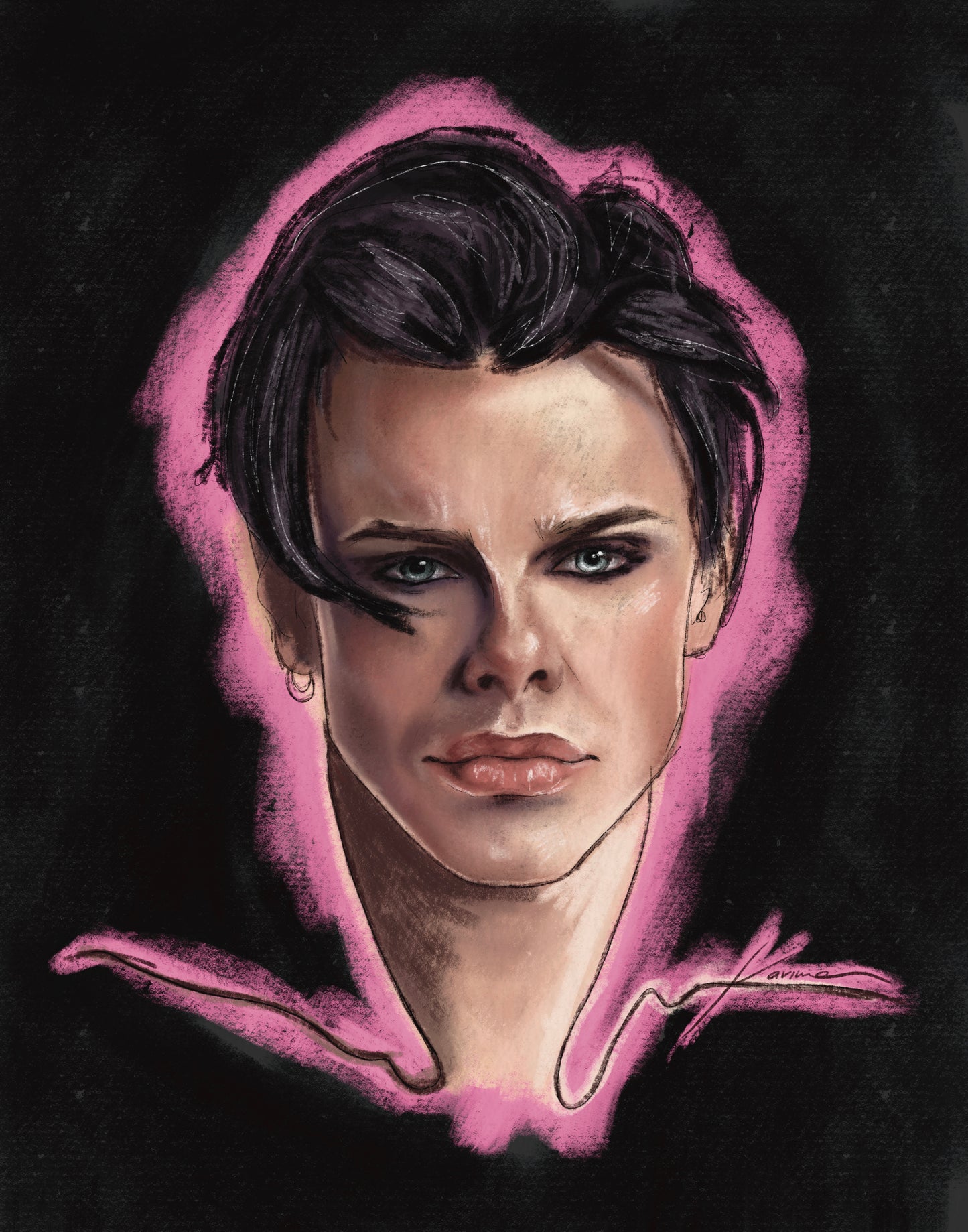 Yungblud - Glicée Art Print