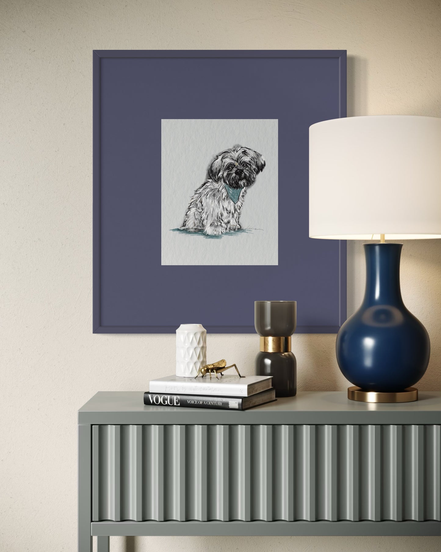 PETraits personalizado - Glicée Art Print