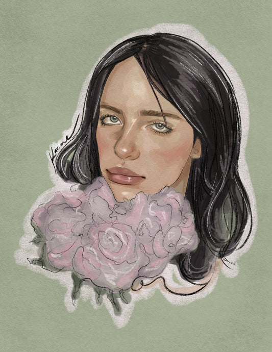Billie Eilish - Glicée Art Print
