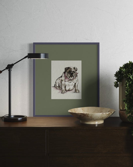 PETraits personalizado - Glicée Art Print