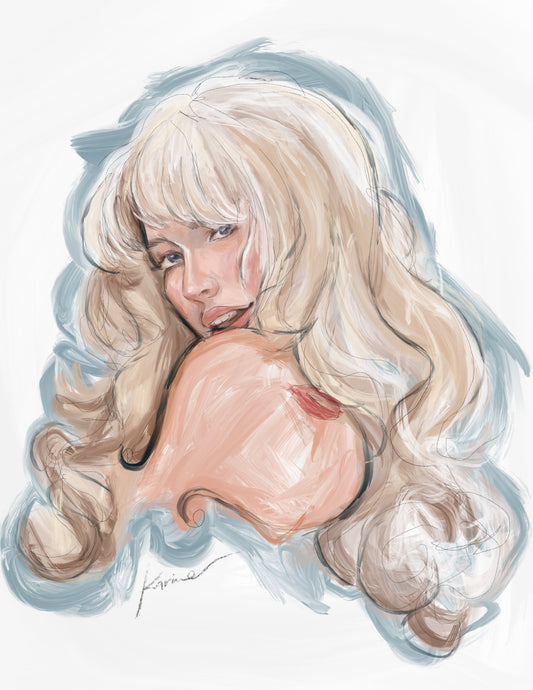 SABRINA short and sweet - Glicée Art Print