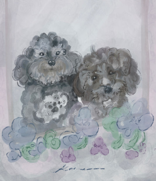 PETraits personalizado - Glicée Art Print