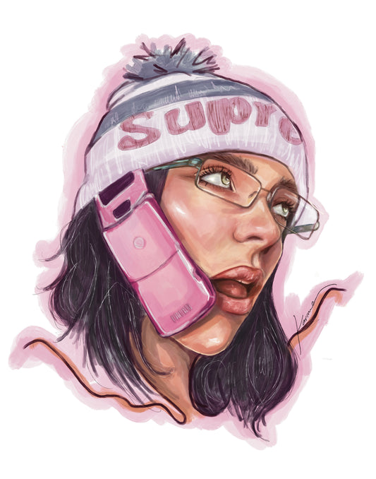 THE DINNER billie eilish - Glicée Art Print