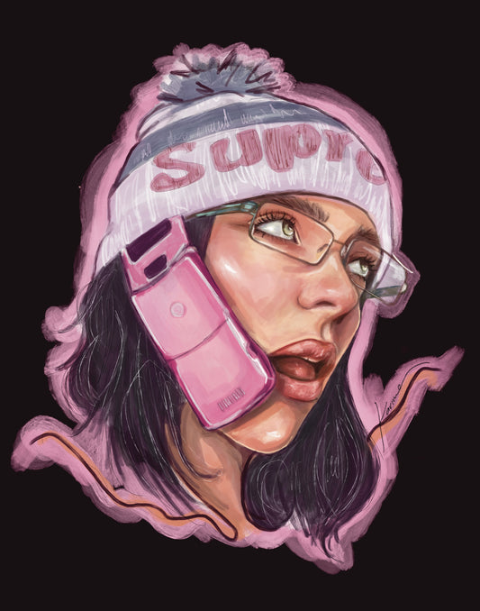 THE DINNER billie eilish - Glicée Art Print